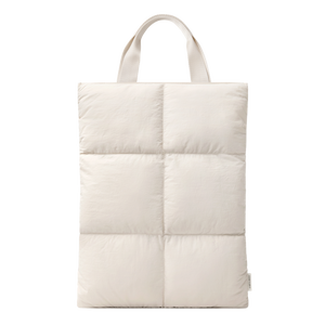 Logotipo de tamaño personalizado impermeable arrugado nailon Puffer almohada portátil tableta funda protectora funda de transporte bolsa con correa cruzada - Product Image 6