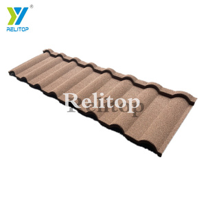 Hoja de techo de metal recubierto de piedra gris tipo Milano para techo de acero galvanizado de resort Distribución de <span class=keywords><strong>venta</strong></span> directa del fabricante - Product Image 5