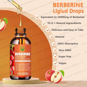 OEM ODM เบอร์เบอรีนชนิดหยด สารสกัดสมุนไพรเสริมอาหาร ช่วยบำรุงสุขภาพโดยรวม ด้วยสารสกัดจากมิลค์ธิสเซิลและอบเชยชนิดหยด - Product Image 6