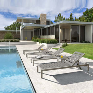 Chaise longue d'extérieur moderne Offre Spéciale mobilier de <span class=keywords><strong>jardin</strong></span> et de patio en <span class=keywords><strong>aluminium</strong></span> pour chaises longues au bord de la piscine - Product Image 1