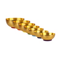 Cuencos cantores sintonizados 240 HZ B3 Note, 10 pulgadas de terapia de frecuencia Schumann para baño de curación con sonido Ideal para meditación Yoga