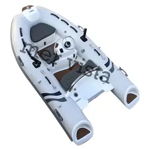 Thiết kế Châu Âu nhỏ thầu sợi thủy tinh hull Inflatable Rib 300 thuyền với giao diện điều khiển