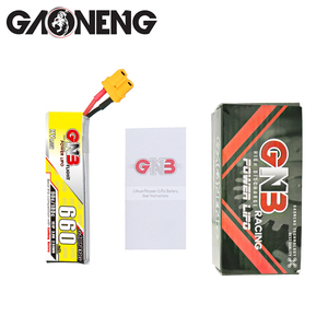 GNB สำหรับ 1S 3.8V HV 660mAh 90C XT30 แบตเตอรี่ลิโปอีแม็กซ์ นาโนฮอว์ก เอฟพีวี วูป ควอดส์ 300 รอบ 25C - Product Image 6