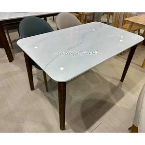 Châu Âu Đơn Giản Phong Cách Phòng Khách Đặt Sang Trọng Chất Lượng Cao Ăn Uống 1 + 2 Bàn Ghế Đặt - Product Image 1