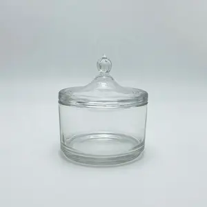 Rõ ràng Glass Caddy Bowls Nuts lưu trữ Morocco Glass Tea Set với đường Nồi 1 2 3 lớp đường bát