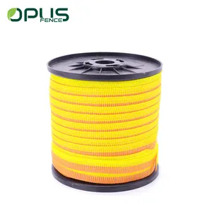 Easily assembled temporary livestock 0.2mm stainless steel farm electric fence polytape for sheep