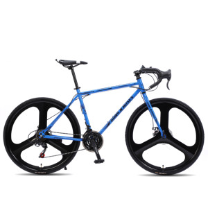Vélo <span class=keywords><strong>de</strong></span> <span class=keywords><strong>route</strong></span> en aluminium <span class=keywords><strong>de</strong></span> haute qualité 700c 2024 avec casque, cadre en acier d'origine, fourche en aluminium - Prix plus bas - Product Image 1