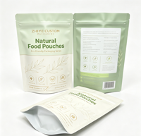 Sachet d'emballage personnalisé refermable avec fermeture éclair en BOPP/VMPET/PE, imprimé numériquement, pour snacks, bonbons et aliments