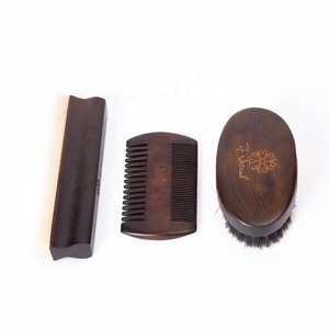 <span class=keywords><strong>Set</strong></span> di pennelli per <span class=keywords><strong>barba</strong></span> in legno Premium con ingredienti vitaminici <span class=keywords><strong>e</strong></span> vegani: confezione personalizzata disponibile-spazzola per la pulizia delle setole di cinghiale - Product Image 3