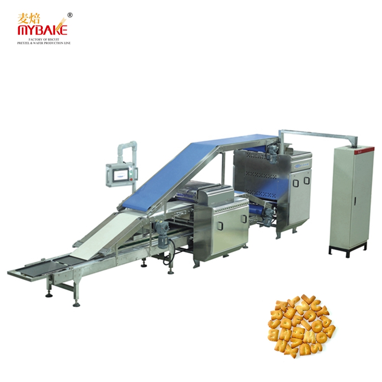 Semi-automatic Small Scale Tray Type Hard and Soft Biscuit Production Line in Stock
