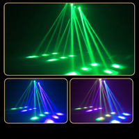 Für 4 Halberd Beam Moving Head LED-Lichter mit XY-Bühne, Blau-Farboption, DMX512-Steuerung für KTV & Hochzeitsbankette