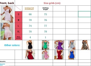 Ensembles de lingerie sexy pour femmes, nuisette coquine une pièce fendue, babydoll, camisole en dentelle, body, vêtements de nuit à col en V, légers et semi-transparents - Product Image 6