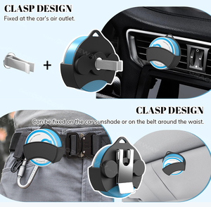 Custom Design Premium in Silicone appeso Clip custodia per auto <span class=keywords><strong>da</strong></span> viaggio <span class=keywords><strong>casa</strong></span> ufficio Organizer portatile - Product Image 5