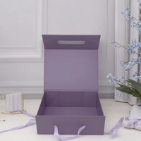 Caja de Embalaje Rígida de 2mm, Ecológica, Resistente y Moderna, con Logotipo Personalizado en Relieve, para Bolsos de Lujo, Cosméticos y Ropa
