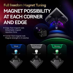 GAN16 자기 부상 최대 UV 코팅 3x3x3 마그네틱 큐브 GANCUBE GAN 16 스티커 없는 전문가 <span class=keywords><strong>3</strong></span>*<span class=keywords><strong>3</strong></span> 어린이를위한 큐브 마술사 퍼즐 선물 - Product Image 4