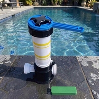 Distributeur de chlore pour piscine en plastique, dispositif de dosage automatique, flotteur portable 200g, modèle CL100 Ningbo