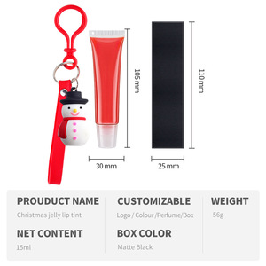 Offre Spéciale <span class=keywords><strong>petit</strong></span> lot cadeaux de noël gelée lèvres teinte tuyau gelée fard à paupières brillant à lèvres - Product Image 3