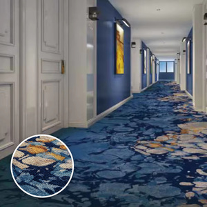 Alfombra de Nylon de Grado Comercial, con Pelo Mediano, Resistente a las Manchas, Reversible, de Pared a Pared, Alfombra para Hotel, Alfombra Axminster - Product Image 1