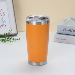 20oz 304 Stainless Liner Vacuum Tumbler Matte Coating Reusable Vehicle Drink Mug - Product Image 5