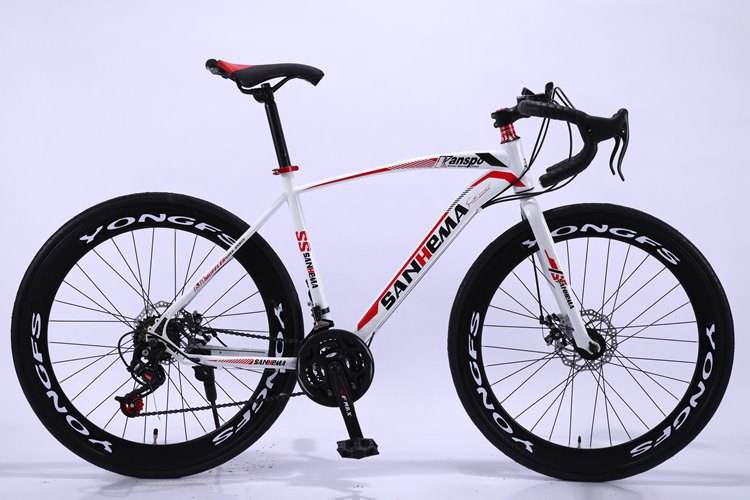 21 vitesses blanc rouge