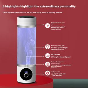 家庭用の高品質8000PPB水素リッチウォーターボトルカップポータブルUSB電源水素水発生器 - Product Image 4