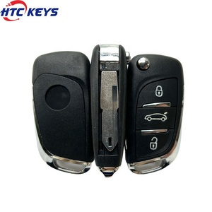 Coque <span class=keywords><strong>de</strong></span> clé <span class=keywords><strong>de</strong></span> voiture pliante modifiée pour étui <span class=keywords><strong>de</strong></span> voiture P-eugeot C2 <span class=keywords><strong>C3</strong></span> C4 C5 C6 XSARA PICA - Product Image 3