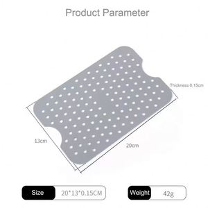 Food Grade <b>Silicone</b> <b>Baking</b> Mat Special Lining Accessories High Temperature <b>Baking</b> air Fryer Anti-scalding Insulation Pad - Product Image 2