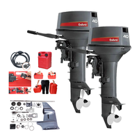 Motor Tempel Yamaha 40HP 2-Tak Bensin dengan Remote Control untuk Pembuatan Kapal Nelayan
