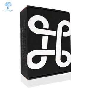 Custom Loog Private Label Luxury Black Folding Hair Boutique Wig Box Packaging - Product Image 4