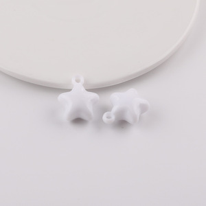 ลูกปัดอะคริลิคหลากสีรูปดาวมีรูสำหรับทำเครื่องประดับ DIY ขนาด 10 มม. - Product Image 2