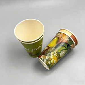 Gobelet en papier épaissi avec revêtement PE, écologique, imperméable, impression personnalisée, pour les entreprises de boissons à fort volume, commande en gros - Product Image 3
