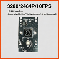 Módulo de Cámara Digital ZYKD 4K HD USB sin Controlador, Módulo de Cámara de Alta Velocidad de 8MP, Conjunto Completo para Finanzas, Educación, Raspberry Pi