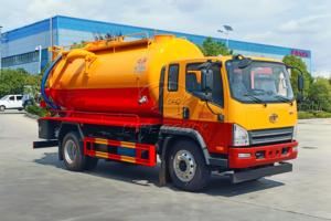 Camión de Succión FAW al por Mayor de Fábrica China, Material de Tanque Personalizado, Múltiples Opciones para Bomba de Vacío Jurop, Moro - Product Image 4