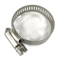 Collier de serrage à vis sans fin en acier inoxydable pour tuyaux – Fixation sécurisée des tubes et des flexibles – Collier à couple élevé