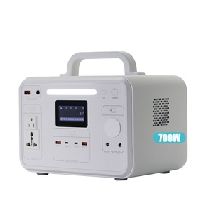 Smart APP Lifepo4 Battery Pack Lithium Ion Batteries 672Wh Dc Ac <b>Usb</b> 700W Portable Power Bank Station for Camping Emergency - Product Image 1