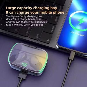 Newest Mini M60 Tws Earphone <b>Led</b> Display Gaming Headphone Earphone In-ear Sport Wireless Earbuds - Product Image 6