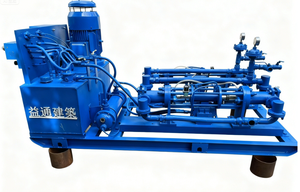 Mélange de coulis haute pression pour l'ingénierie de remplissage de fondations de tunnels et de mines, injection synchronisée à double pompe - Product Image 4