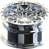 Jante de voiture de course Drag Racing 826m Triple Chrome Forged Wheel Beadlock pour BMW M3 M4 F30 F80 G20 G22 G80 G82 5x112 5x120 17 18 19 20 pouces