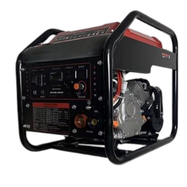 Inverter Welder Generator 4500W Gasoline Portable 2-in-1 Engine Driven ARC Welding Machine for 2-4mm Electrodes