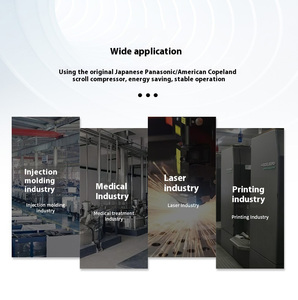 160hp Thiết bị làm mát công nghiệp làm mát bằng không khí Vít Máy làm lạnh tiết kiệm năng lượng hệ thống làm mát nước cho hội thảo và sử dụng thương mại - Product Image 6