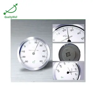 12 Inch Wall Mounted Bimetal Thermometer Indoor