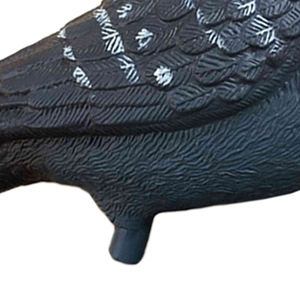 Señuelos de Paloma de plástico de concha voladora flocada de luto de tortuga inflable para caza - Product Image 5