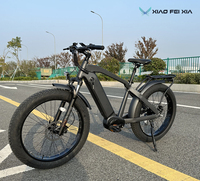 Vélo électrique tout-terrain Fatbike 48V 17.4Ah avec fourche à suspension RST Guide et moteur central Bafang G510