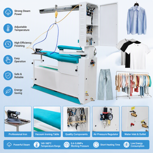 Máquina automática de planchado y plegado de ropa, máquina de planchado al vacío, máquina de planchado a vapor <span class=keywords><strong>para</strong></span> planchar <span class=keywords><strong>camisas</strong></span> - Product Image 1