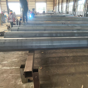 חיצוני 6 מ '7m 8m 10m חשמלי חשמלי מגולוון סיבים אופטיים מוט מתומן מוט מוט קל רחוב פנס אור - Product Image 2