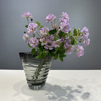 Vente en gros de fleurs artificielles en soie, petites fleurs de ranunculus papillon, faites à la main, pour la décoration de la maison, de mariages, de Noël, du Nouvel An et de la Fête des Mères