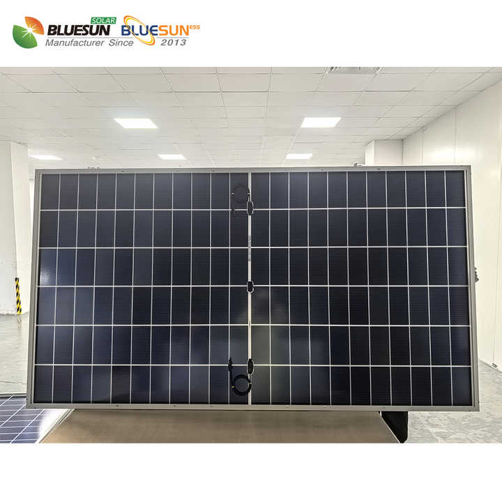Bluesun HJT Manufacture Bifacial Shingled Solar Power Panel 720W 700W ...