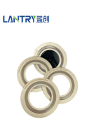 Joint torique en graphite métallique LanChuang à spirale, renforcé, pour joints intérieurs et extérieurs, pour l'étanchéité des pipelines -60-450