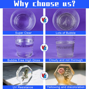 Ald 2103 Epoxyhars En Verharder Voor De Bouw Van Houtbewerking En Lijm Decoraties Gemaakt Met Siliconen - Product Image 2