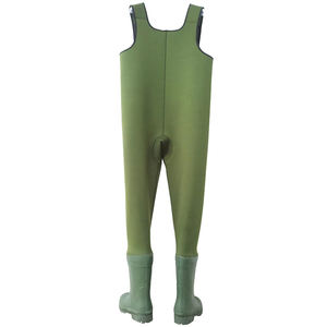 Ensemble de <span class=keywords><strong>cuissardes</strong></span> en néoprène unisexe de 4,5 mm fabriqué en Chine, imperméable, pour la pêche à la mouche, durable, avec <span class=keywords><strong>bottes</strong></span> en caoutchouc - Product Image 4